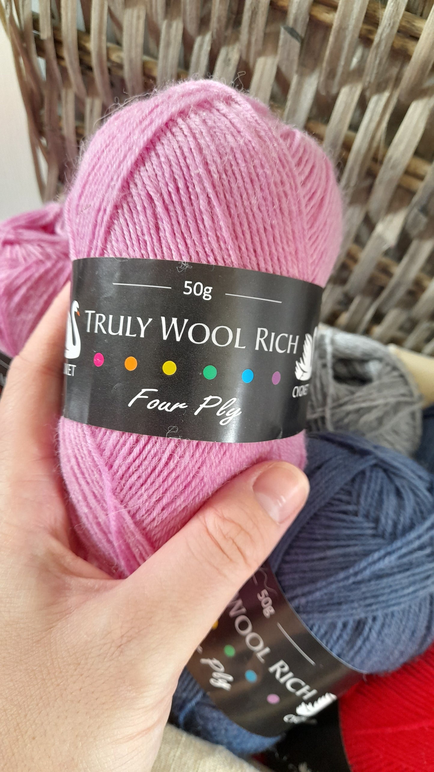 Cygnet yarns Truly Wool Rich 4ply