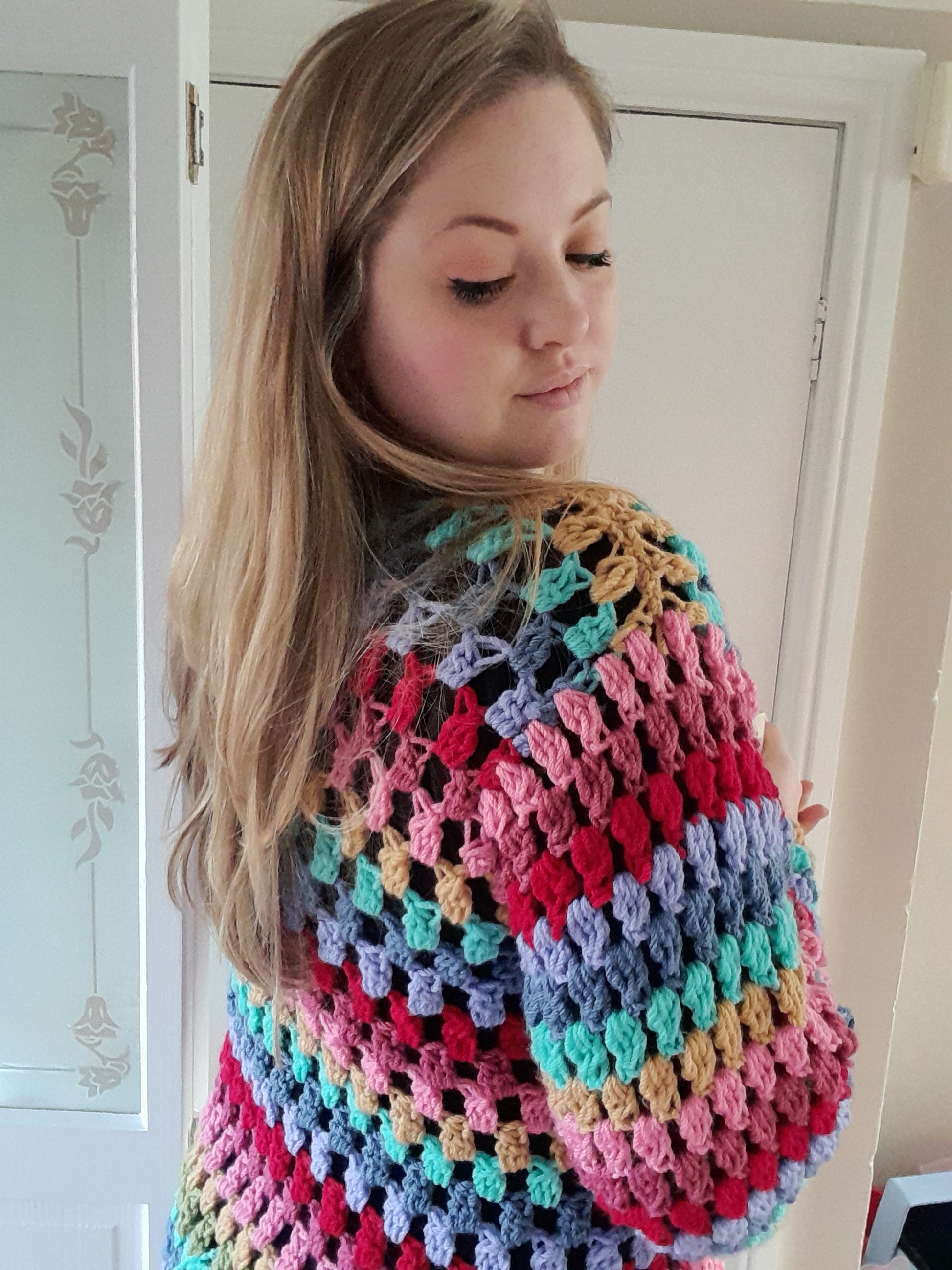 Bobble stitch crochet cardigan pattern 