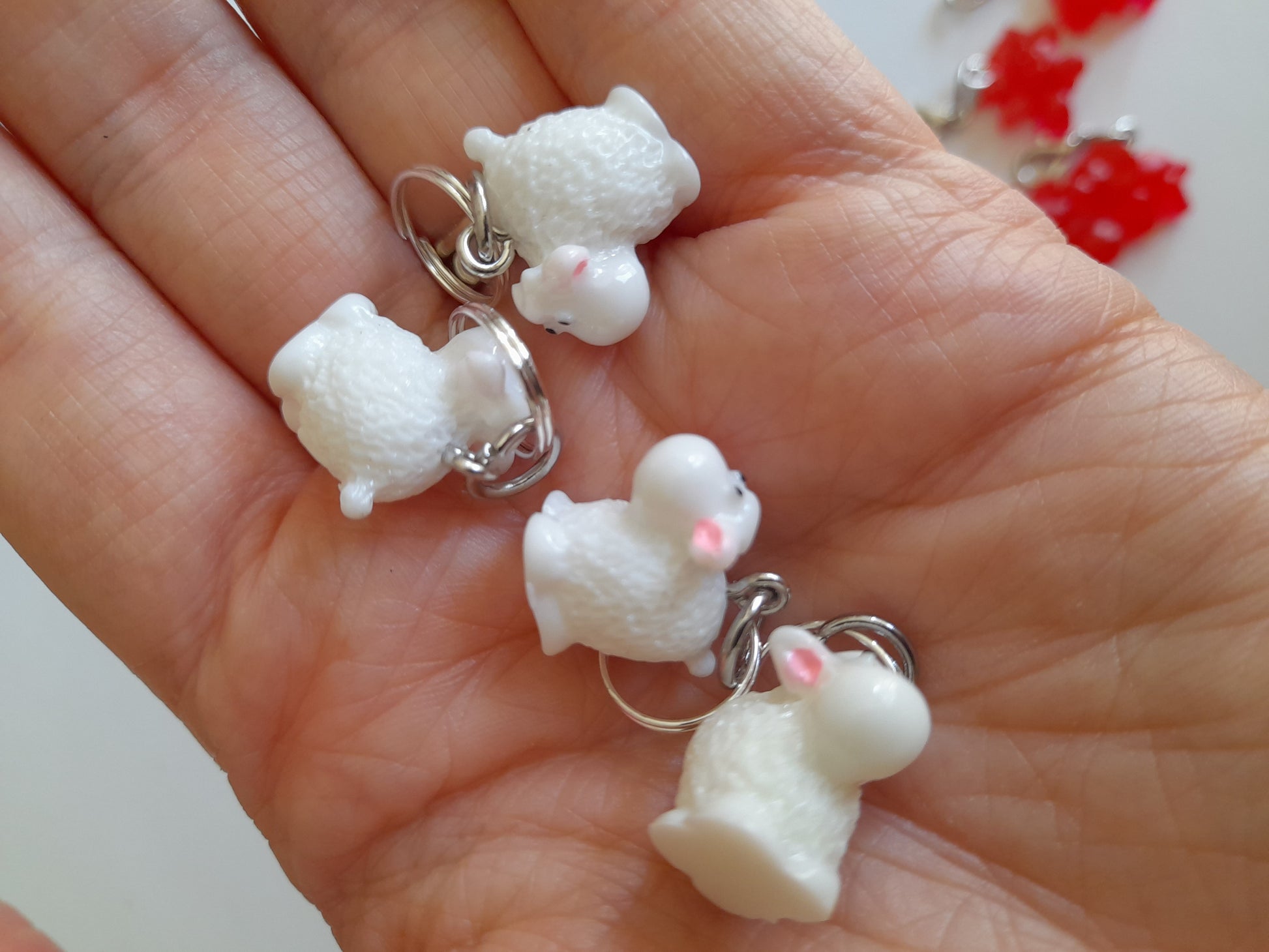 Sheep stitch markers