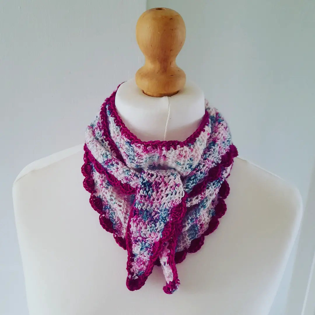 Disturbia shawl crochet pattern